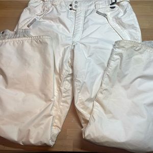 Columbia Women’s White Ski Pants Size large